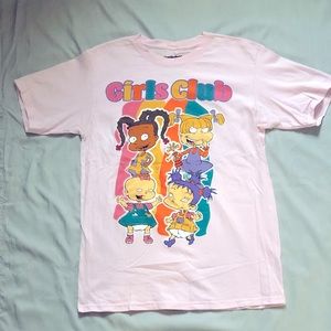 Pink Girls Club Rugrats Shirt
